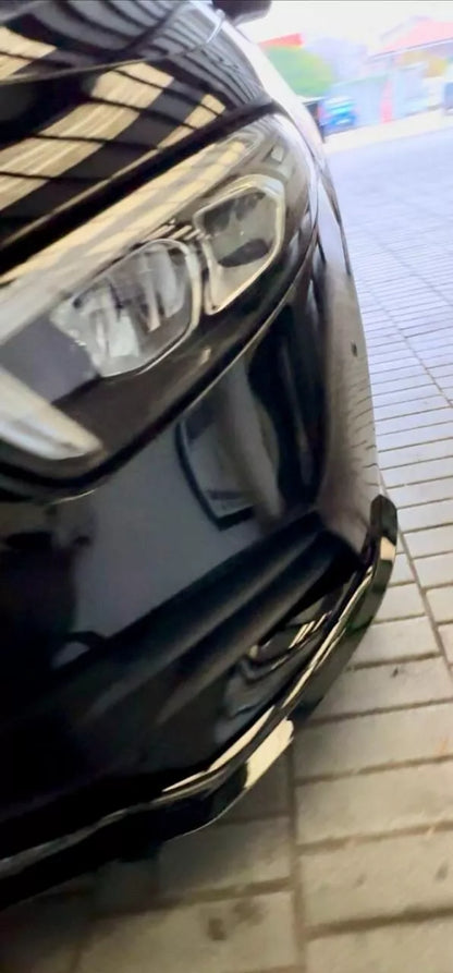 0122🔥KIT AERO ADATTO PER MERCEDES CLASSE A W177 AMG CON BAFFO NERO  (ADESIVO)🔥