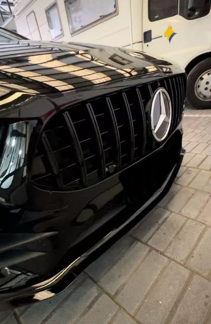 0122🔥KIT AERO ADATTO PER MERCEDES CLASSE A W177 AMG CON BAFFO NERO  (ADESIVO)🔥