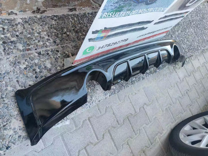 0119⭐DIFFUSORE POSTERIORE BMW SERIE 2 F22 F23 SOTTO PARAURTI M SPORT ABS GREZZO⭐