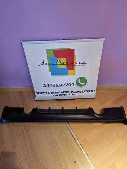 0119⭐DIFFUSORE POSTERIORE BMW SERIE 2 F22 F23 SOTTO PARAURTI M SPORT ABS GREZZO⭐