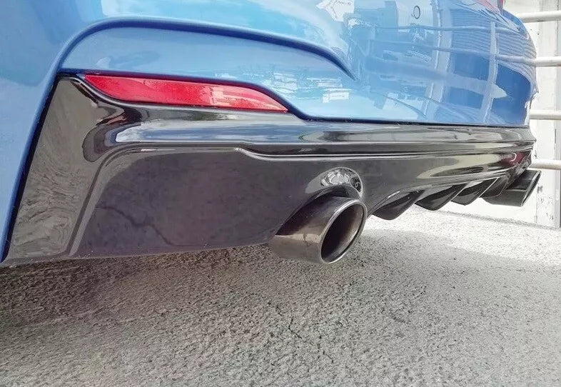 0119⭐DIFFUSORE POSTERIORE BMW SERIE 2 F22 F23 SOTTO PARAURTI M SPORT ABS GREZZO⭐