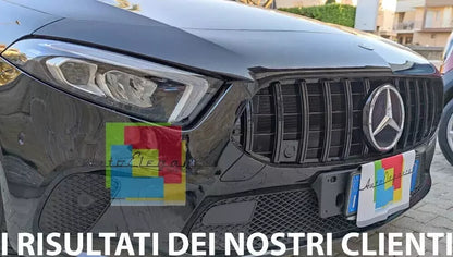 🔥GRIGLIA ADATTA PER CLASSE A W177 LOOK GT NERA SENZA CAMERA🔥