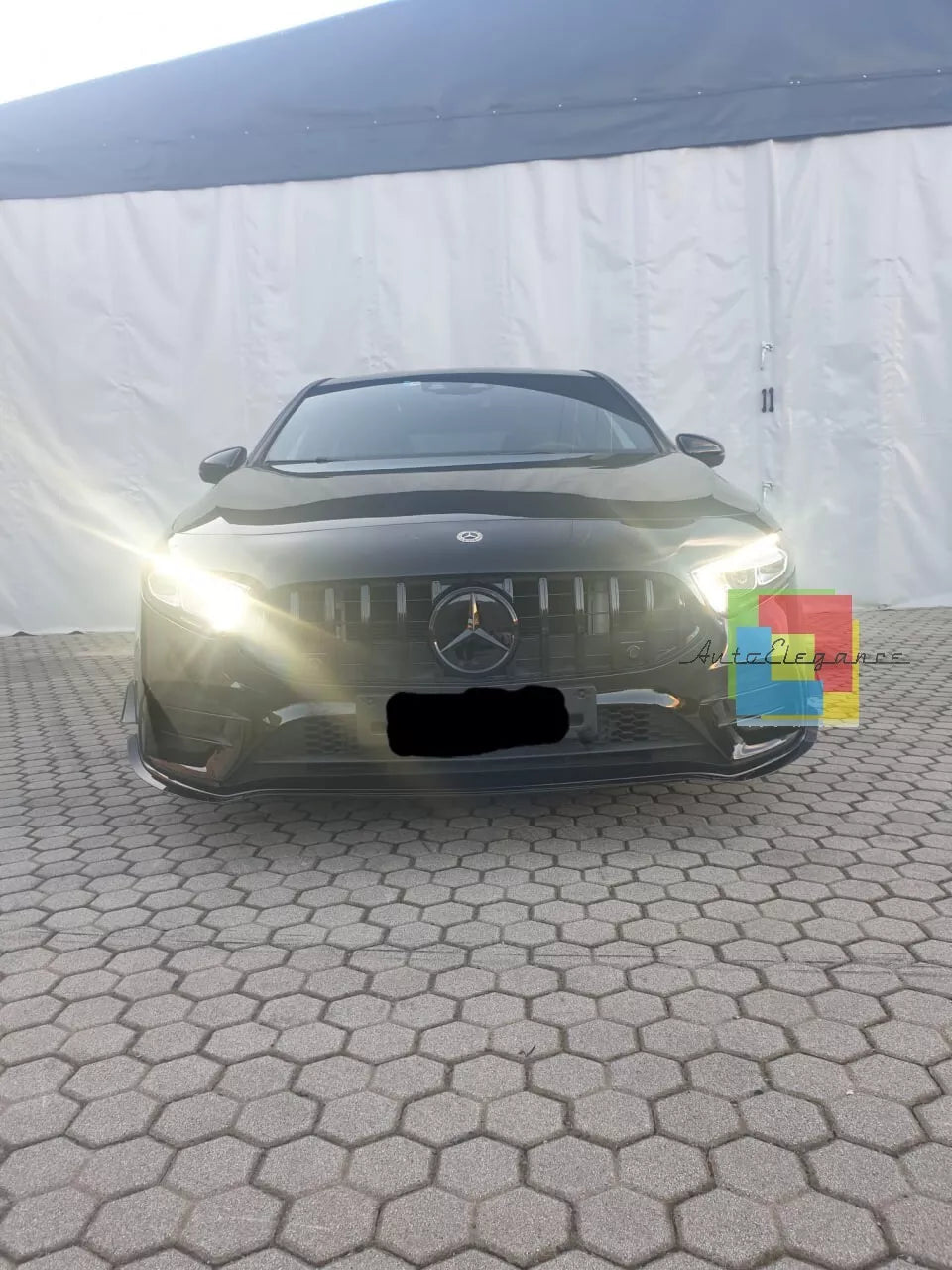 🔥GRIGLIA ADATTA PER CLASSE A W177 LOOK GT NERA SENZA CAMERA🔥