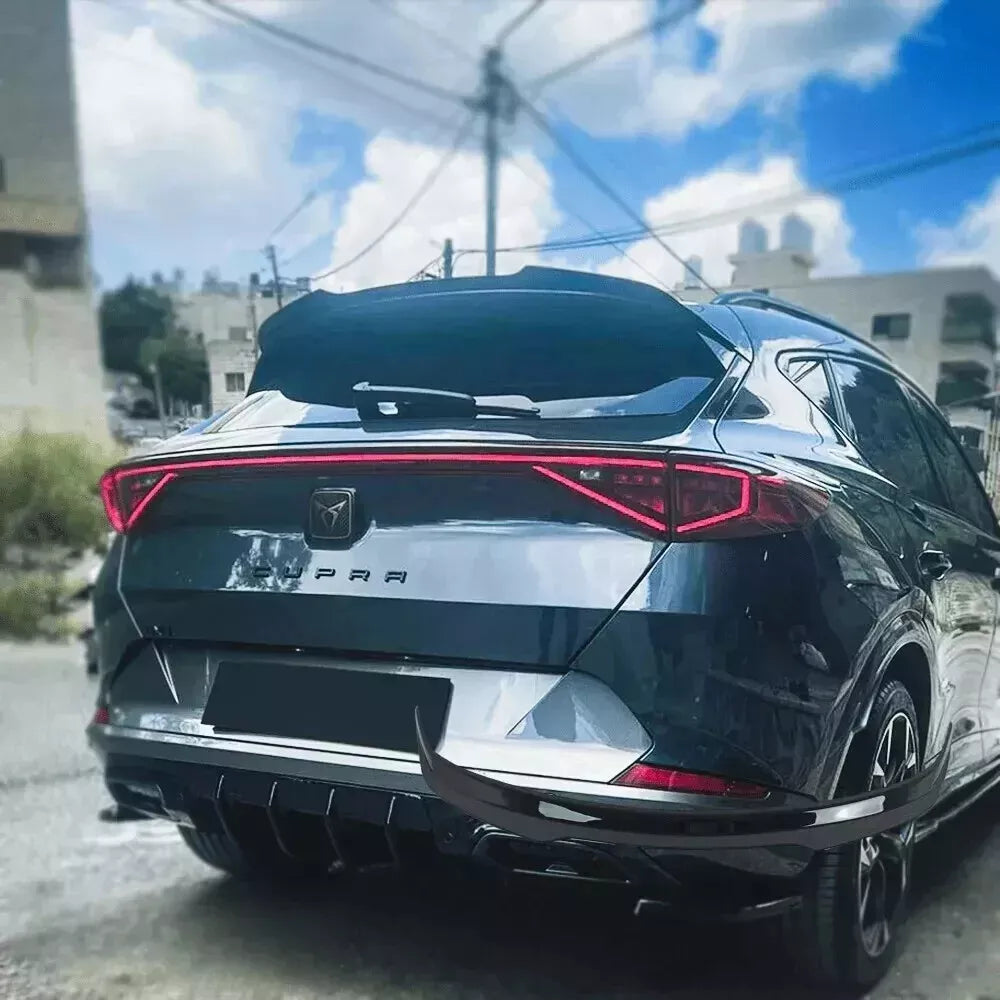 🔥1436 SPOILER ADATTO PER CUPRA FORMENTOR 2020+ NERO LUCIDO🔥