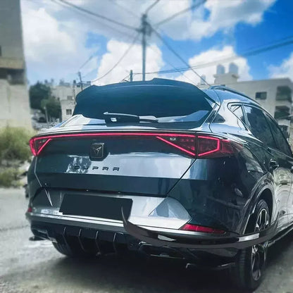 🔥1436 SPOILER ADATTO PER CUPRA FORMENTOR 2020+ NERO LUCIDO🔥
