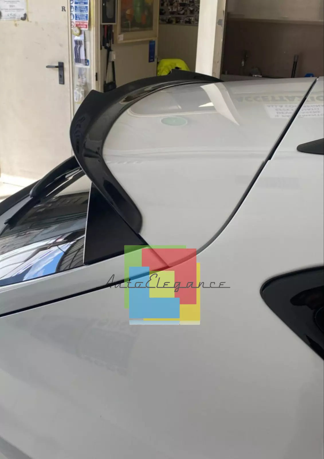 🔥1436 SPOILER ADATTO PER CUPRA FORMENTOR 2020+ NERO LUCIDO🔥