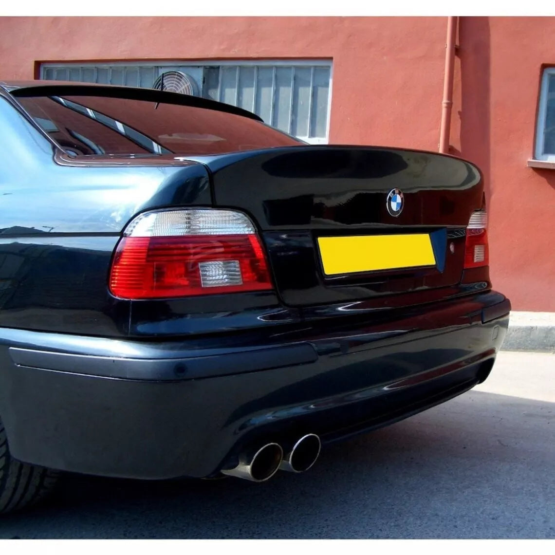 🔥1123 SPOILER PER BMW SERIE 5 E39 95-03 LOOK M5 CSL NERO LUCIDO BAGAGLIAIO🔥