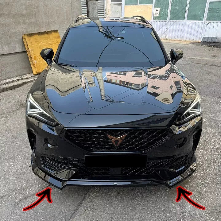 🔥2149 Splitter Adatto per Cupra Formentor Mk1 2020+ NERO LUCIDO🔥