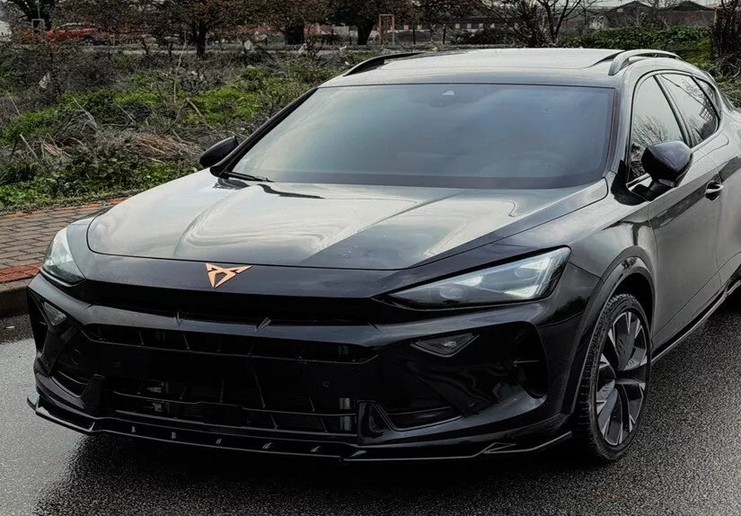 🔥2146 SPLITTER ADATTO PER CUPRA FORMENTOR MK1 Facelift 2024+ NERO LUCIDO🔥