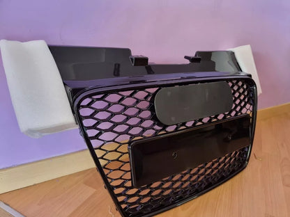 🔥0582 GRIGLIA ADATTA PER AUDI TT 8J 2006-2014 LOOK RSTT NERO LUCIDO🔥