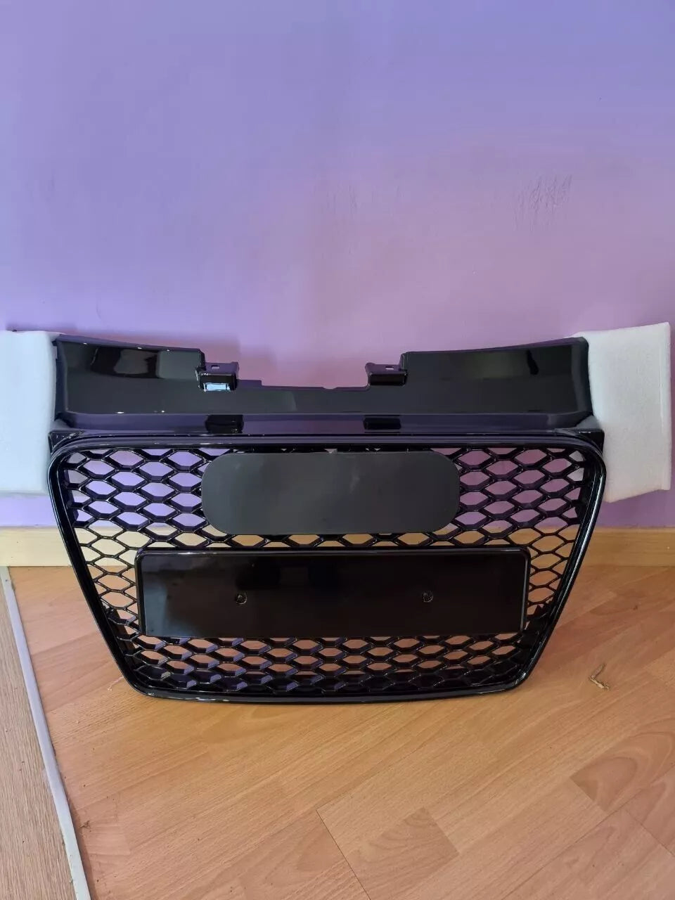 🔥0582 GRIGLIA ADATTA PER AUDI TT 8J 2006-2014 LOOK RSTT NERO LUCIDO🔥