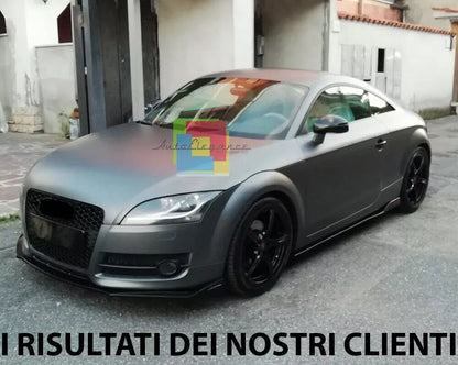 🔥0582 GRIGLIA ADATTA PER AUDI TT 8J 2006-2014 LOOK RSTT NERO LUCIDO🔥