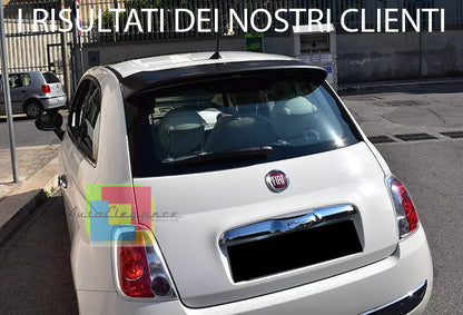 🔥0601 SPOILER SPOILER ADATTO PER FIAT 500 2008+ LOOK ABARTH GREZZO🔥