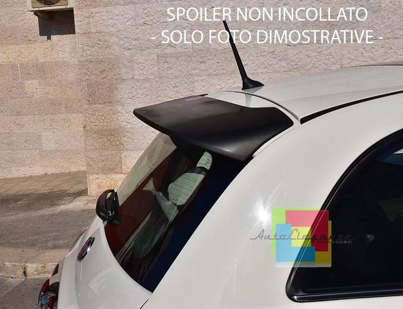 🔥0601 SPOILER SPOILER ADATTO PER FIAT 500 2008+ LOOK ABARTH GREZZO🔥