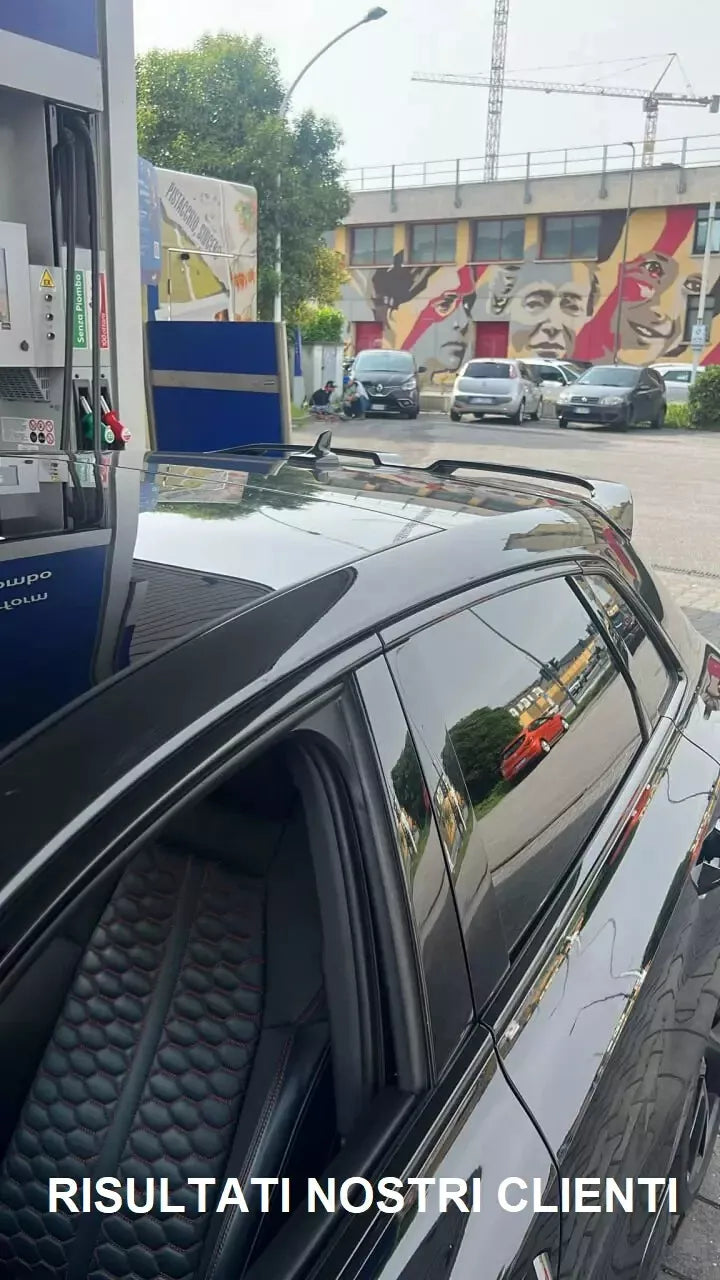 0974✨SPOILER ADATTO PER AUDI A3 8Y 2020+ LOOK NERO LUCIDO DESIGN SPORTIVO✨