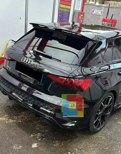 0974✨SPOILER ADATTO PER AUDI A3 8Y 2020+ LOOK NERO LUCIDO DESIGN SPORTIVO✨