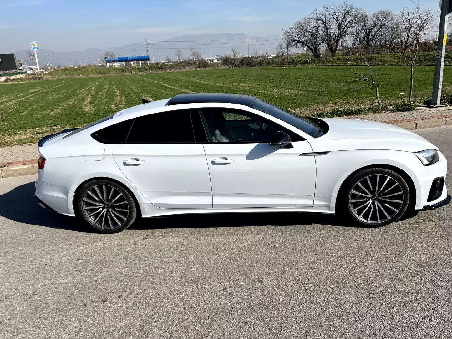 1910🔥Minigonne laterali Adatto Per AUDI A5 S5 Sportback F5 Facelift 19-24🔥