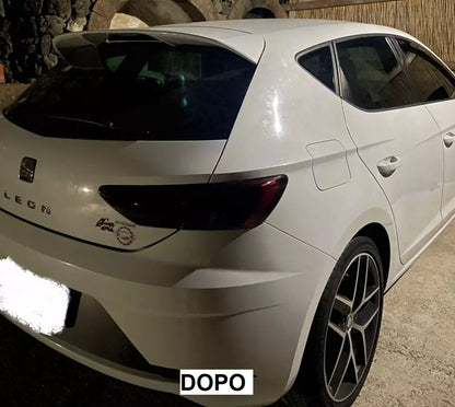 🔥SEAT LEON 5F 5 PORTE 2012+ SPOILER SUL TETTO POSTERIORE + DEFLETTORI ABS -.-🔥