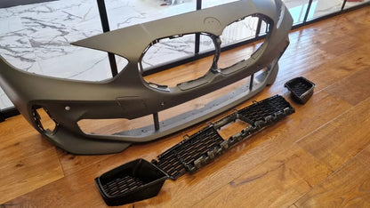 🔥2182 PARAURTI ANTERIORE ADATTO PER BMW SERIE 1 F40 LOOK M🔥
