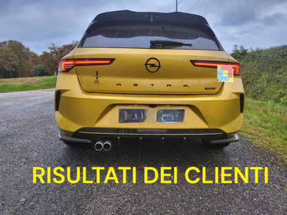 ⭐1794 SPOILER ADATTO PER OPEL ASTRA L 2020+ STANDARD NERO LUCIDO⭐