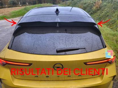 ⭐1794 SPOILER ADATTO PER OPEL ASTRA L 2020+ STANDARD NERO LUCIDO⭐