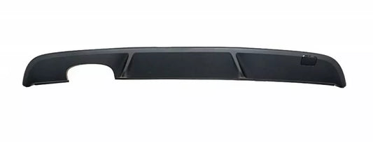DIFFUSORE POSTERIORE PER PARAURTI VW GOLF GTI/GTD 08-12 NERO OPACO