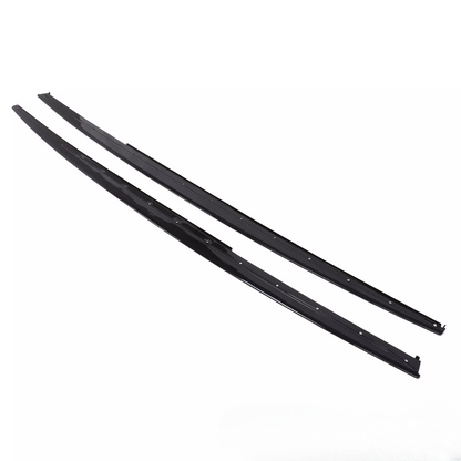 ⭐Minigonne laterali Adatto per BMW Serie 3 F30 F31 NERO LUCIDO⭐