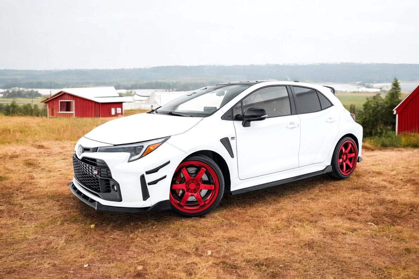 ⭐Bodykit Set di Splitters V.2 Adatto Per Toyota GR Corolla Mk12⭐