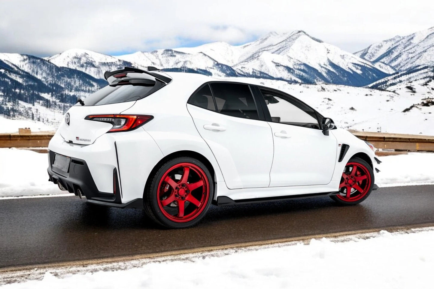 ⭐Bodykit Set di Splitters V.2 Adatto Per Toyota GR Corolla Mk12⭐