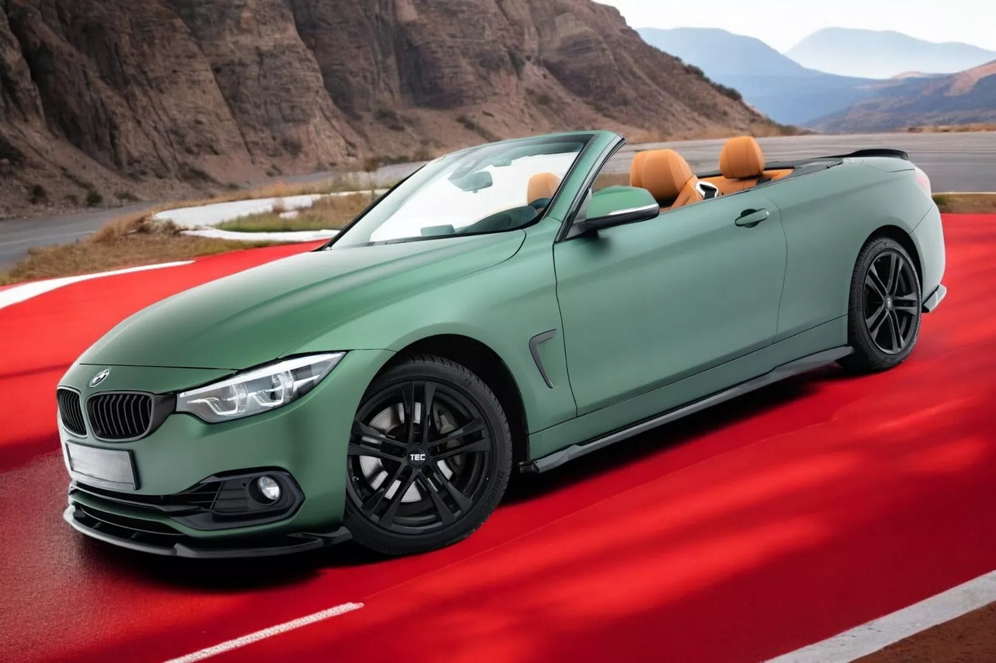 ⭐Bodykit Set di Splitters Adatto Per BMW 4 Cabrio F33⭐