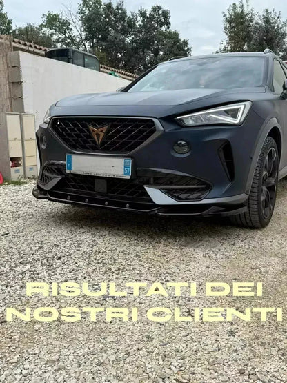 💥1340 SPLITTER ADATTO PER CUPRA FORMENTOR 2020+ NERO LUCIDO💥