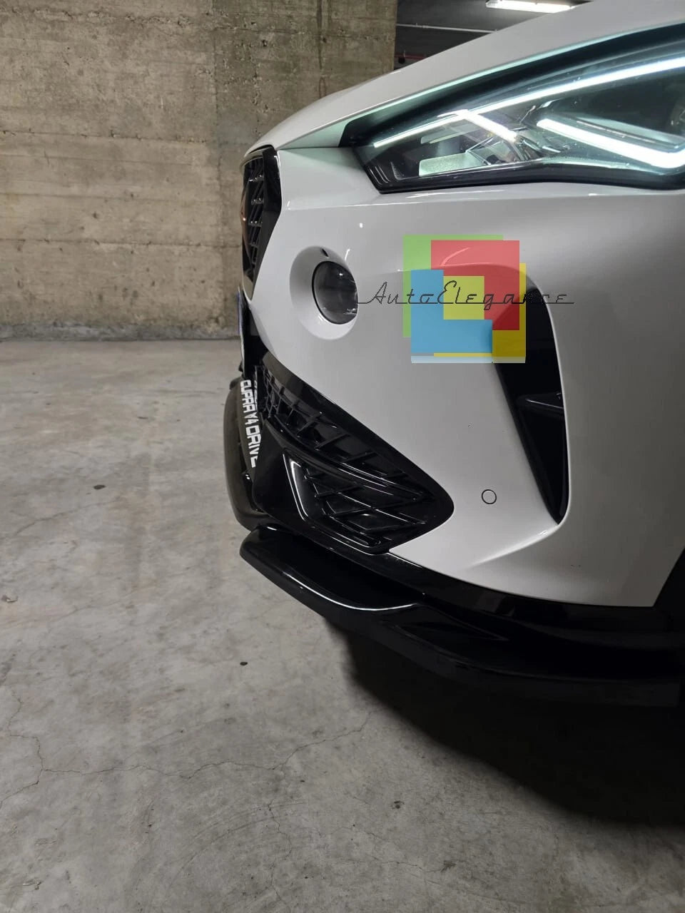 💥1340 SPLITTER ADATTO PER CUPRA FORMENTOR 2020+ NERO LUCIDO💥