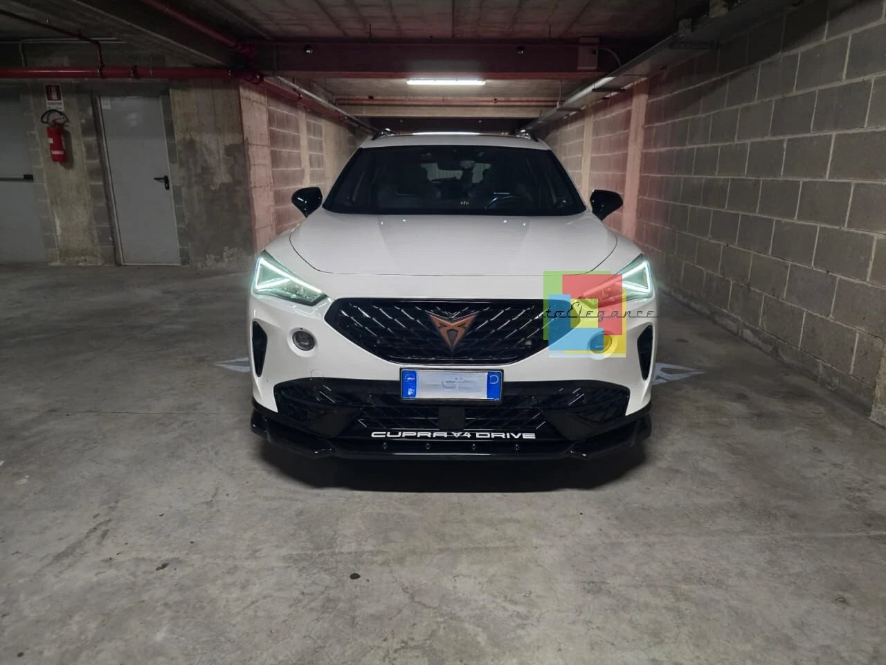💥1340 SPLITTER ADATTO PER CUPRA FORMENTOR 2020+ NERO LUCIDO💥