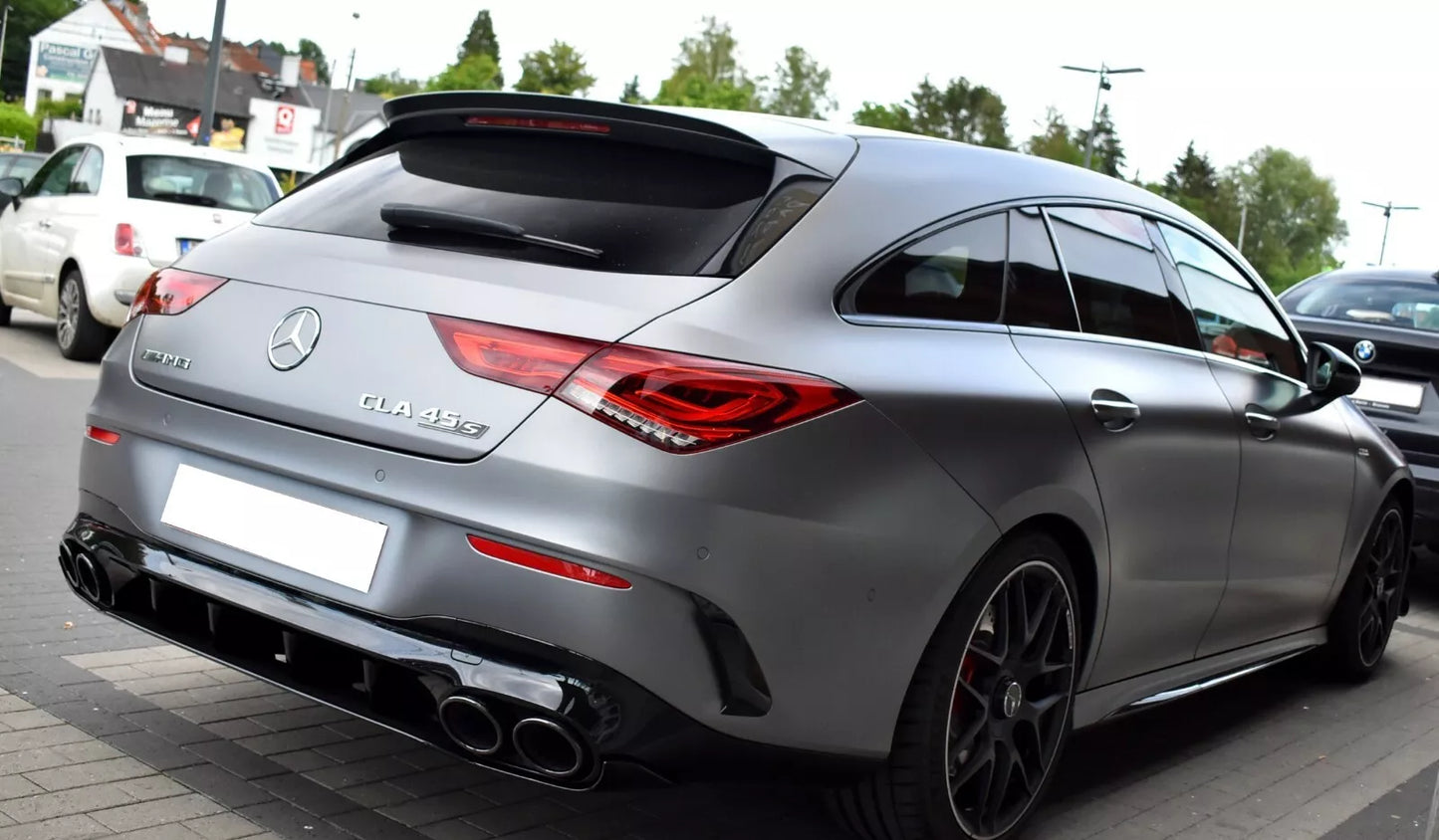 0810⭐Diffusore e terminali di scarico cromati adatti per Mercedes CLA W118⭐