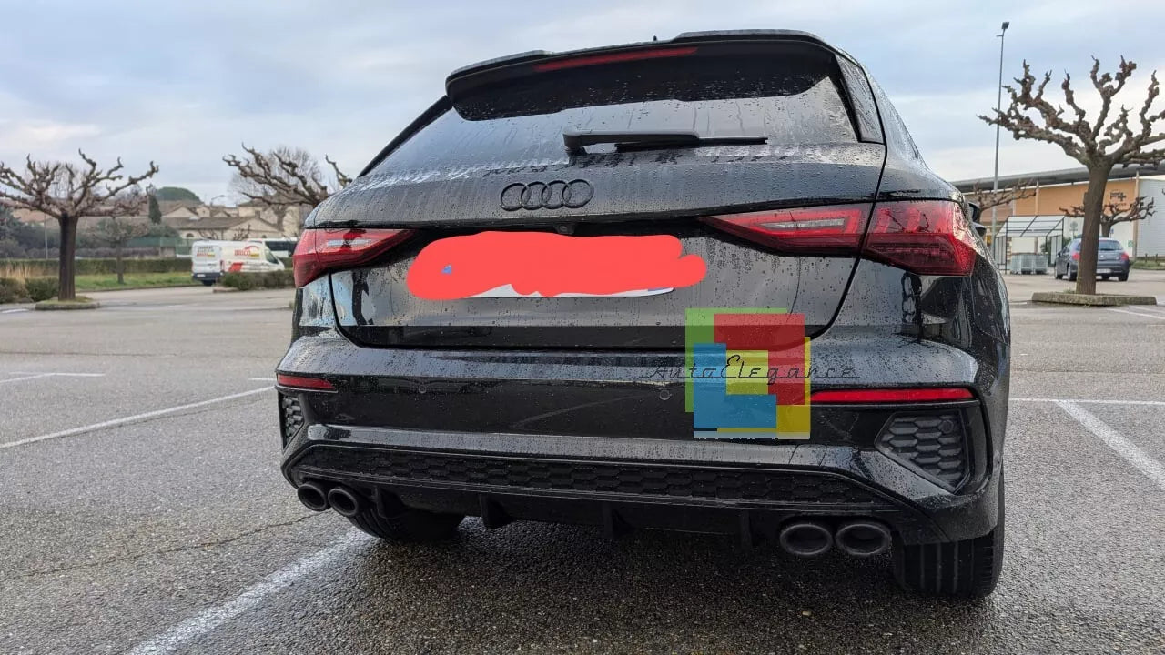 ⚡⚡1085 DIFFUSORE ADATTO PER A3 8Y 2020+ SPORTBACK LOOK S3 PER PARAURTI SLINE⚡⚡