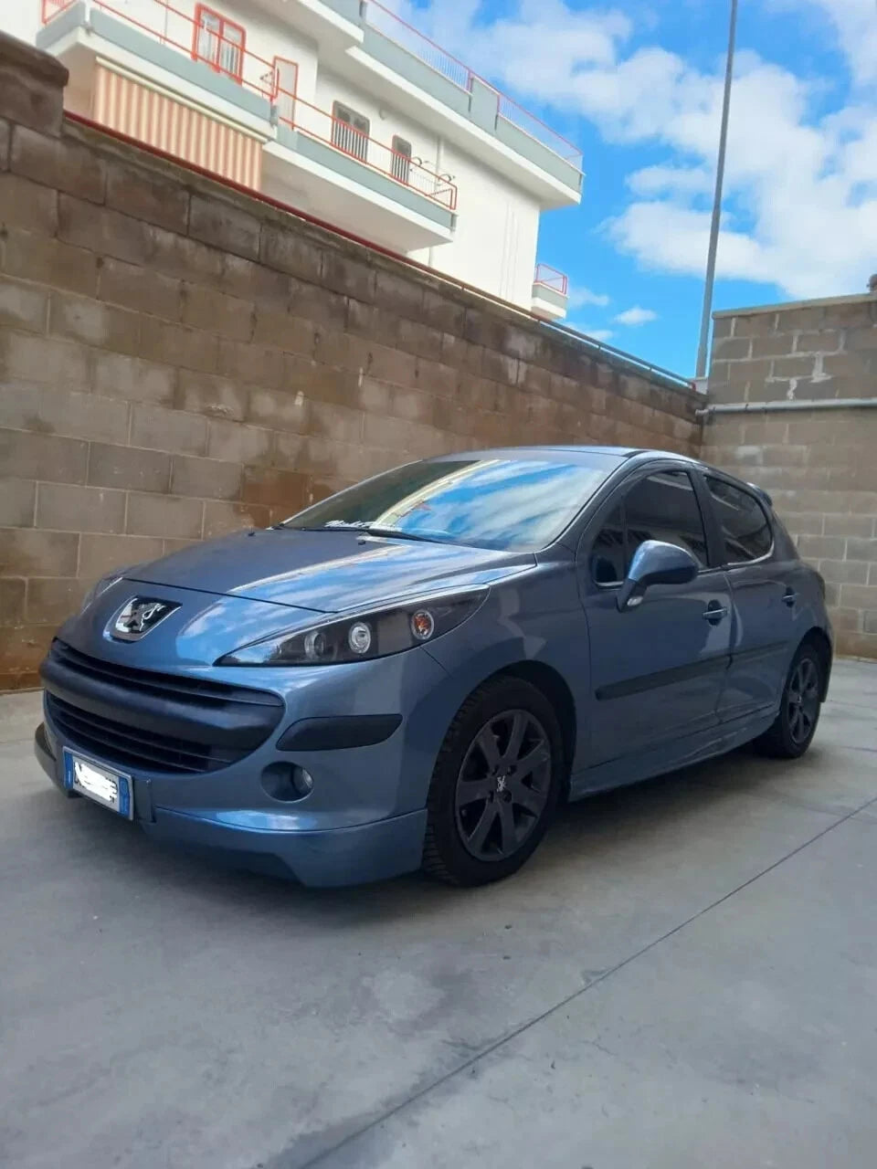 🔥1741 FARI ANTERIORI ADATTO PER PEUGEOT 207 207 CC 06-2012 NERI ANGEL EYES🔥