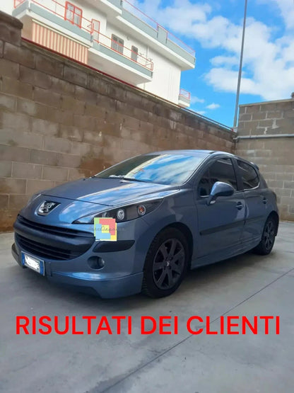 🔥1741 FARI ANTERIORI ADATTO PER PEUGEOT 207 207 CC 06-2012 NERI ANGEL EYES🔥