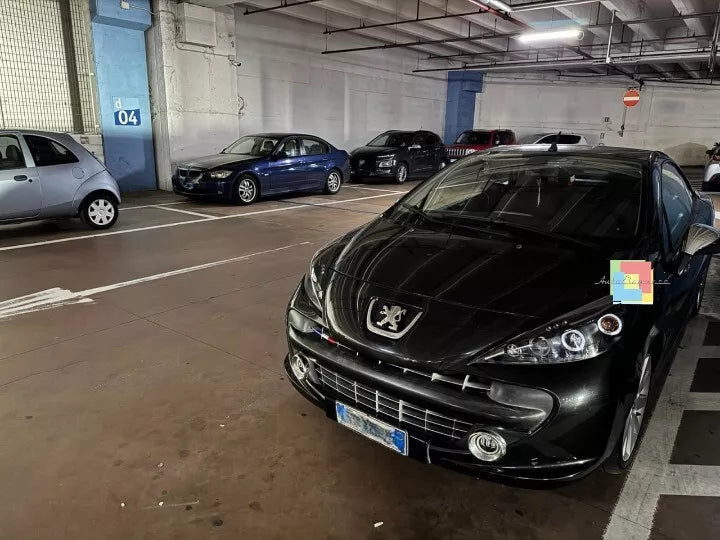 🔥1741 FARI ANTERIORI ADATTO PER PEUGEOT 207 207 CC 06-2012 NERI ANGEL EYES🔥