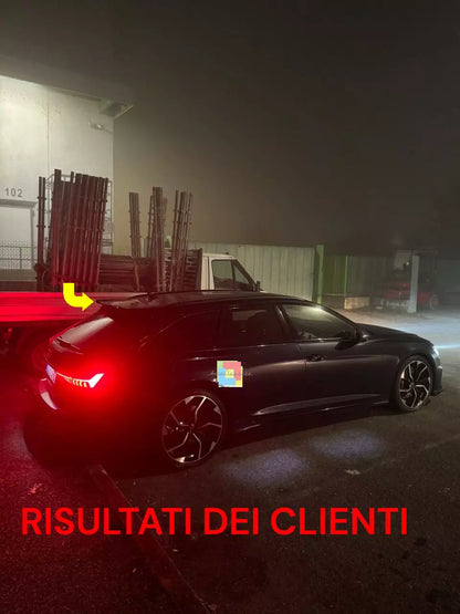 🔥1379 SPOILER  ADATTO PER AUDI A6 C8 AVANT 2018+ LOOK RS6 🔥