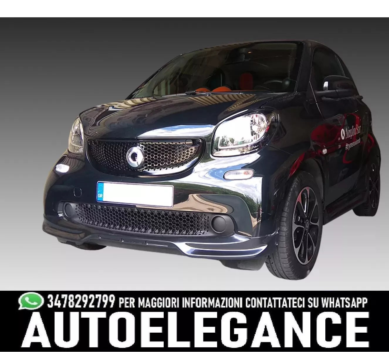 Spoiler anteriore Smart 453