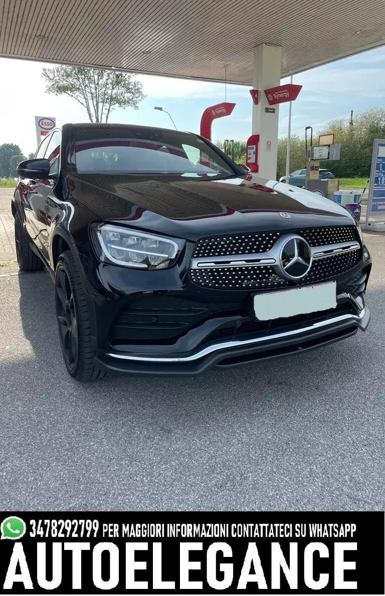 SPLITTER ANTERIORE ADATTO PER MERCEDES GLC C253 COUPE AMG LIFT 2019-2022