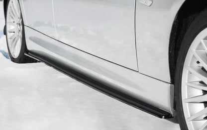 ⭐SOTTO MINIGONNE ADATTO PER BMW SERIE 3 E90 E91 05-11 NERO LUCIDE⭐