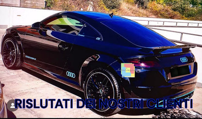 ⭐SPOILER ADATTO PER AUDI RSTT 8J TT FV A5 A6 A7 BERLINA LOOK RS NERO LUCIDO⭐