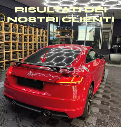⭐SPOILER ADATTO PER AUDI RSTT 8J TT FV A5 A6 A7 BERLINA LOOK RS NERO LUCIDO⭐