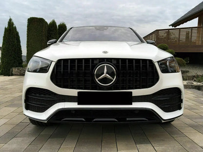 ⭐GRIGLIA ANTERIORE PER MERCEDES GLE W167 C167 2019+ NERA PANAMERICANA⭐