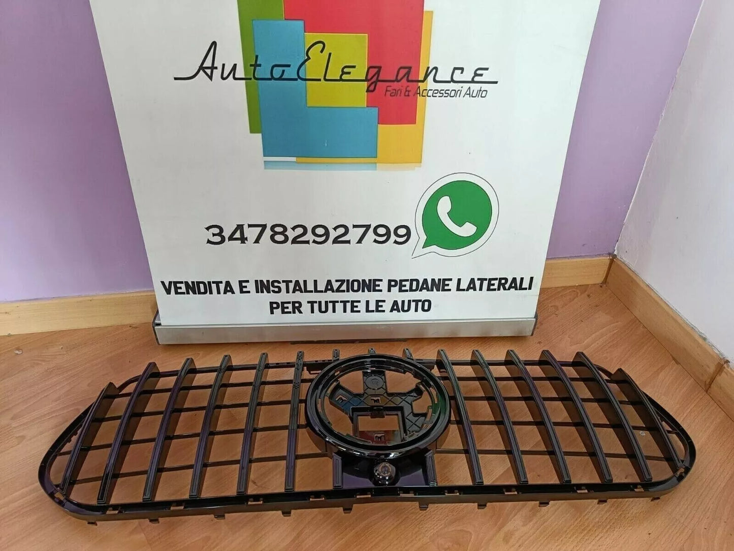 ⭐GRIGLIA ANTERIORE PER MERCEDES GLE W167 C167 2019+ NERA PANAMERICANA⭐
