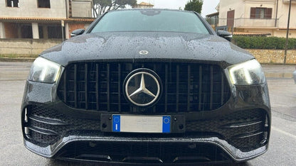 ⭐GRIGLIA ANTERIORE PER MERCEDES GLE W167 C167 2019+ NERA PANAMERICANA⭐