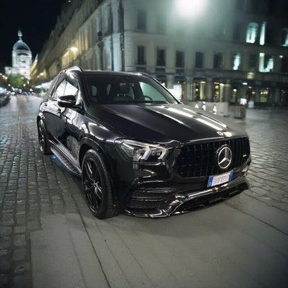 ⭐GRIGLIA ANTERIORE PER MERCEDES GLE W167 C167 2019+ NERA PANAMERICANA⭐