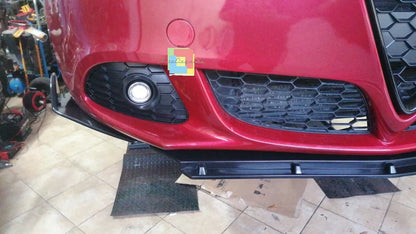 ⭐SPLITTER ANTERIORE ADATTO PER ALFA ROMEO MITO 08+ NERO LUCIDO LOOK RS⭐