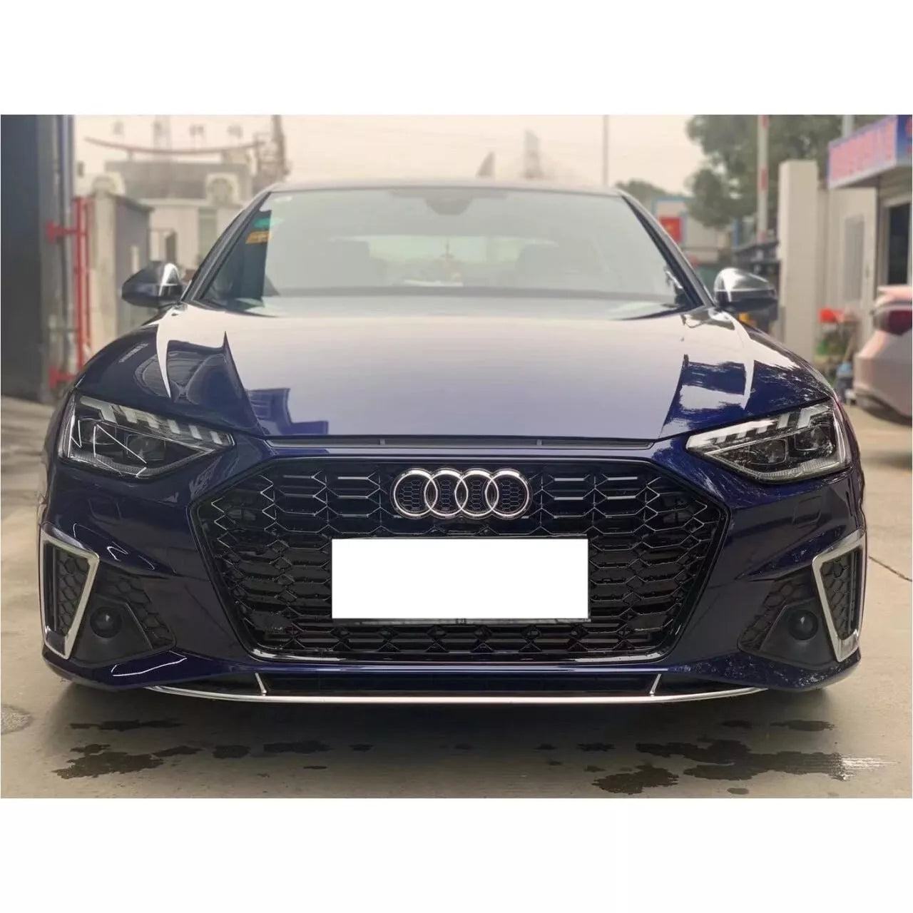 ❤️‍🔥GRIGLIA A4 B9 2020+ LOOK RS4 NERO LUCIDA❤️‍🔥